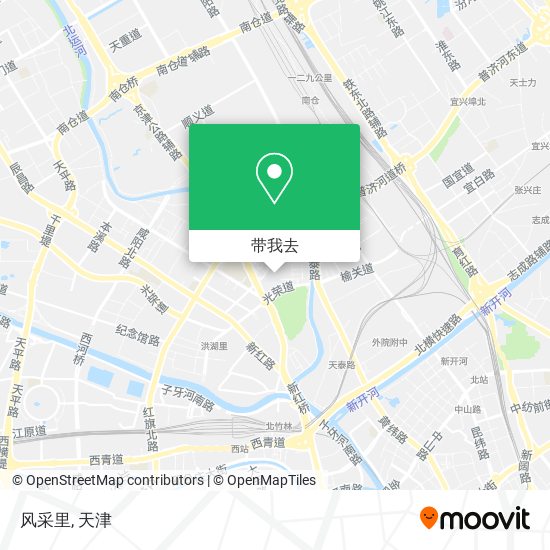 风采里地图