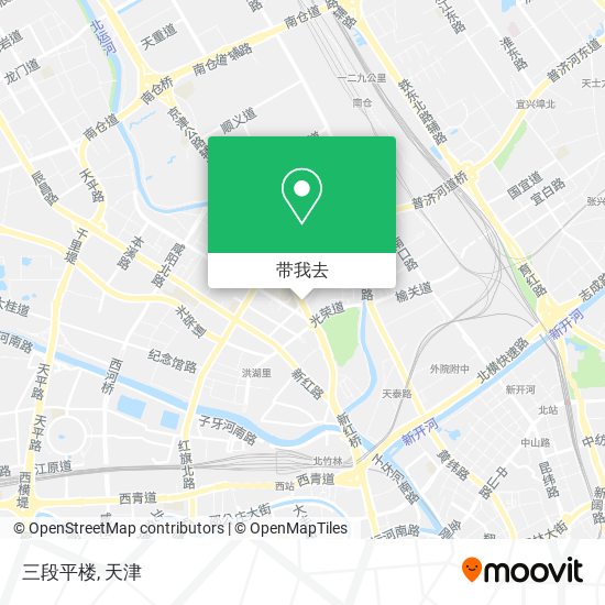 三段平楼地图