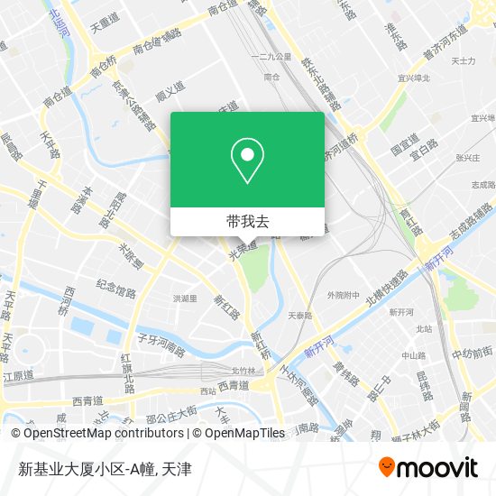 新基业大厦小区-A幢地图