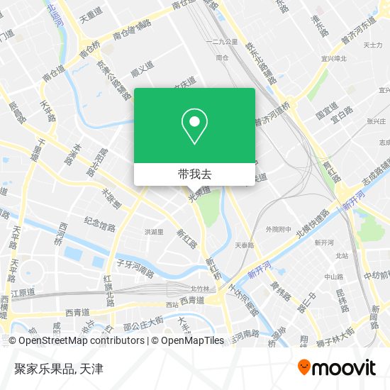 聚家乐果品地图