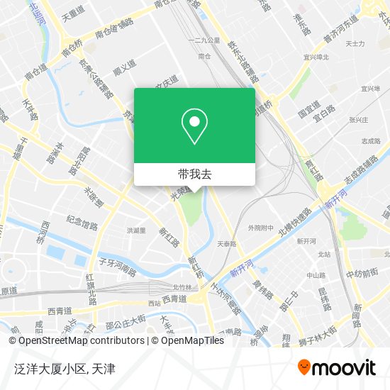 泛洋大厦小区地图