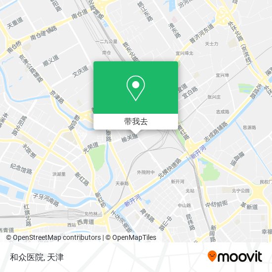 和众医院地图