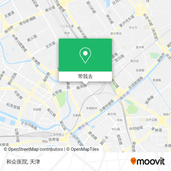 和众医院地图