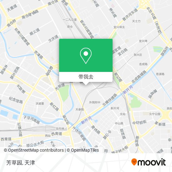 芳草园地图