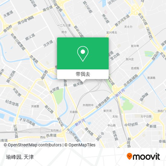 瑜峰园地图