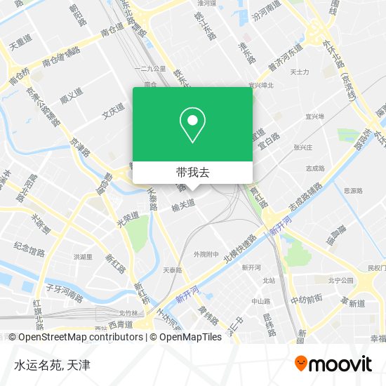 水运名苑地图