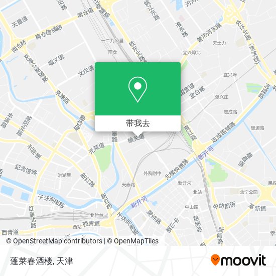 蓬莱春酒楼地图
