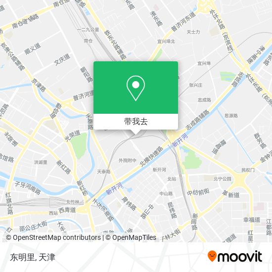 东明里地图
