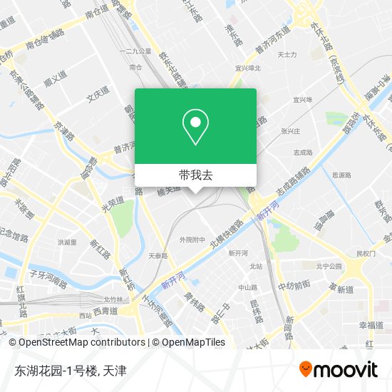 东湖花园-1号楼地图