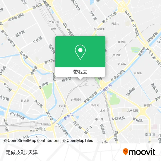 定做皮鞋地图
