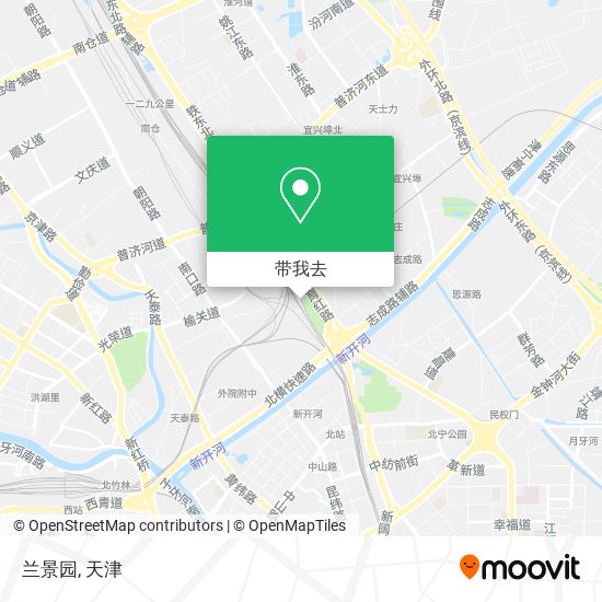 兰景园地图