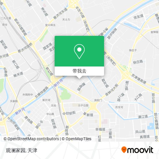 观澜家园地图