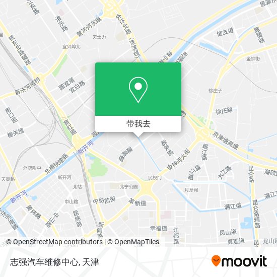 志强汽车维修中心地图