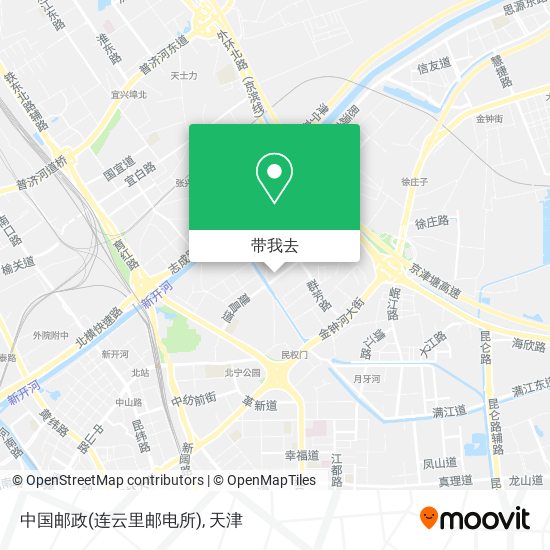 中国邮政(连云里邮电所)地图