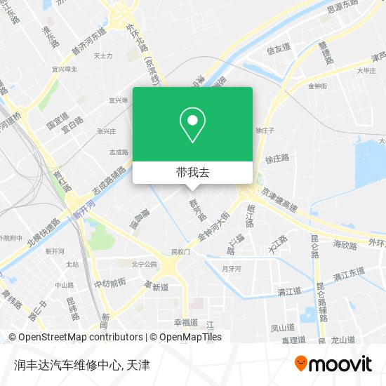 润丰达汽车维修中心地图