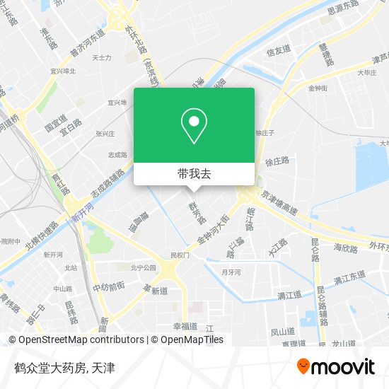 鹤众堂大药房地图