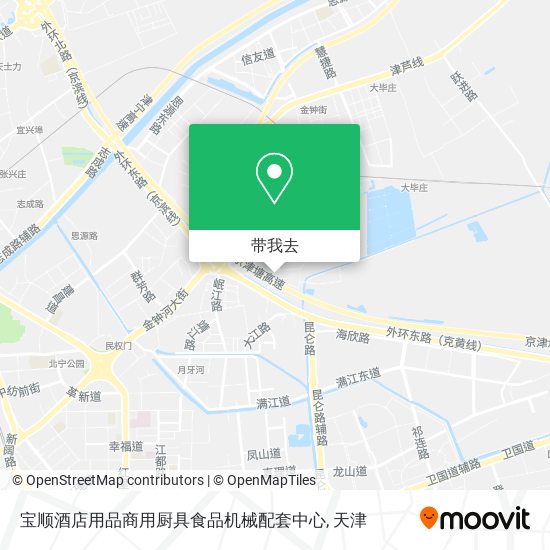 宝顺酒店用品商用厨具食品机械配套中心地图