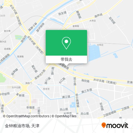 金钟粮油市场地图