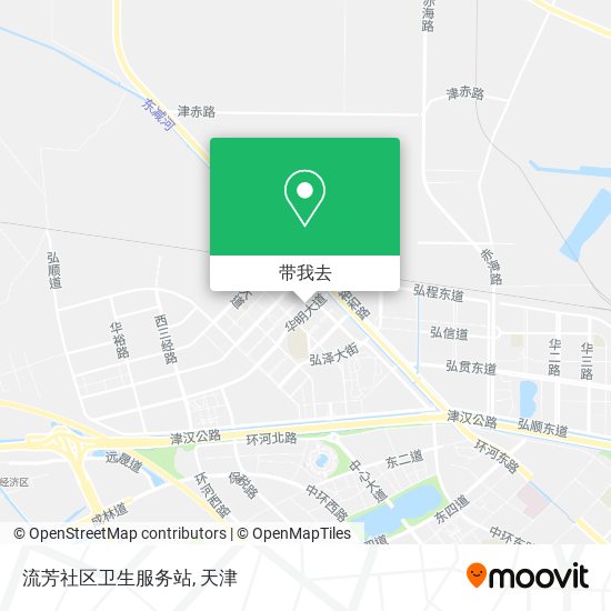流芳社区卫生服务站地图