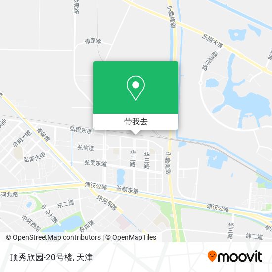顶秀欣园-20号楼地图