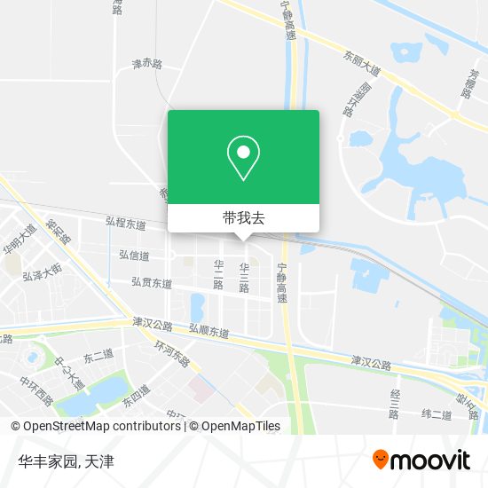 华丰家园地图
