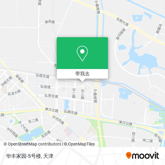 华丰家园-5号楼地图