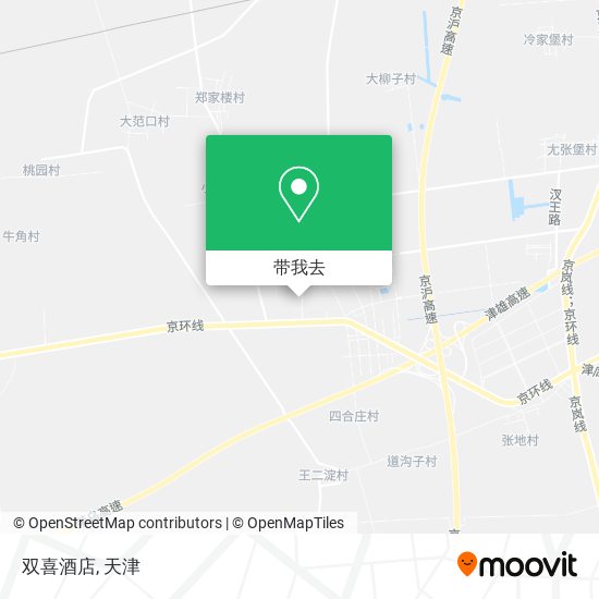 双喜酒店地图
