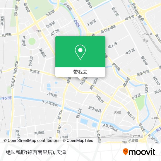 绝味鸭脖(锦西南里店)地图