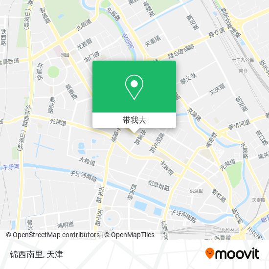 锦西南里地图