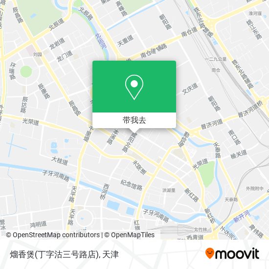 熘香煲(丁字沽三号路店)地图