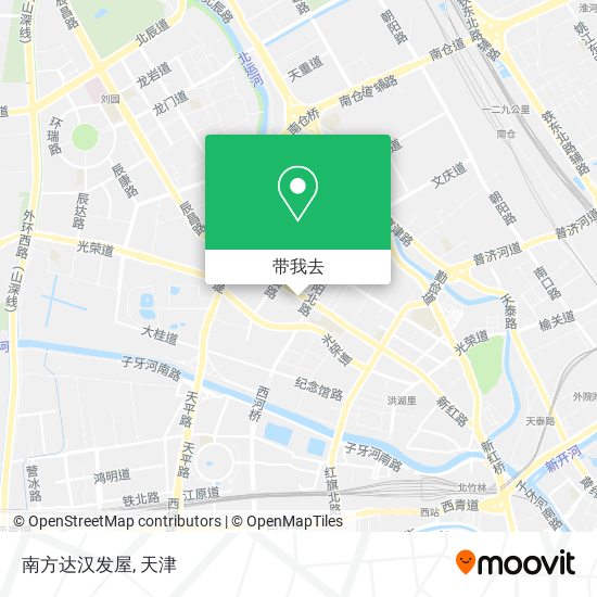 南方达汉发屋地图