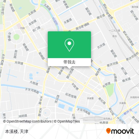 本溪楼地图