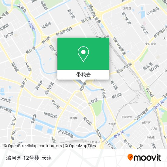 潞河园-12号楼地图