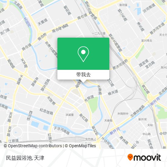 民益园浴池地图