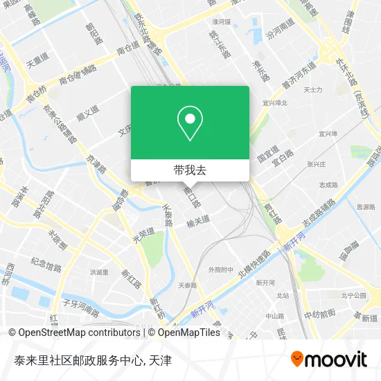 泰来里社区邮政服务中心地图
