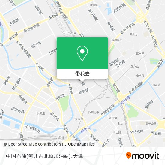 中国石油(河北古北道加油站)地图