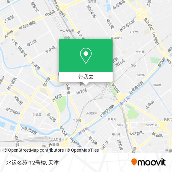 水运名苑-12号楼地图