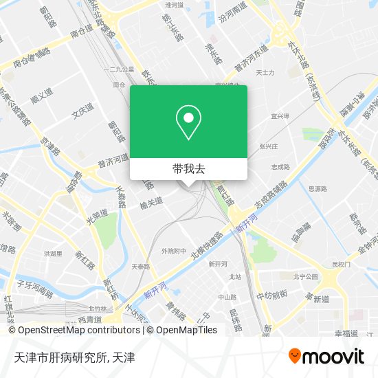 天津市肝病研究所地图