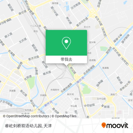 睿屹剑桥双语幼儿园地图