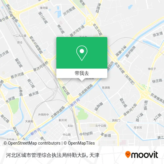 河北区城市管理综合执法局特勤大队地图