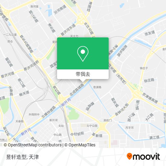 昱轩造型地图