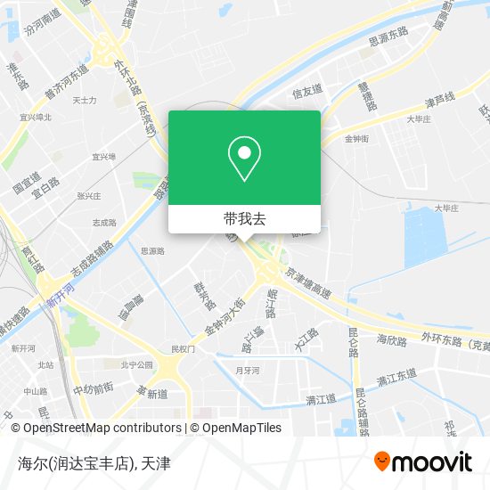 海尔(润达宝丰店)地图