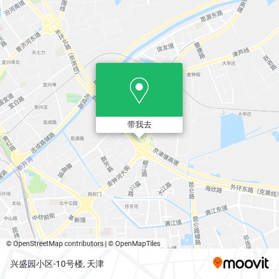 兴盛园小区-10号楼地图