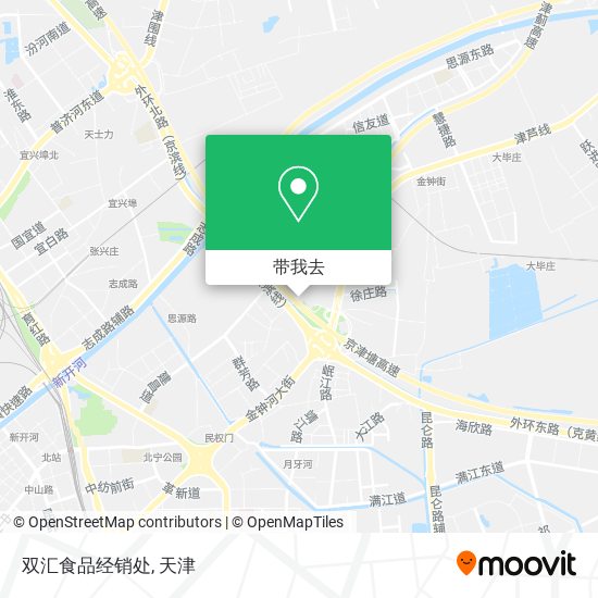 双汇食品经销处地图