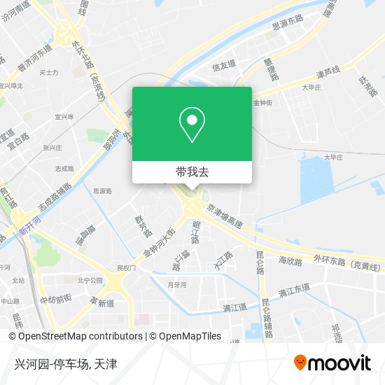 兴河园-停车场地图