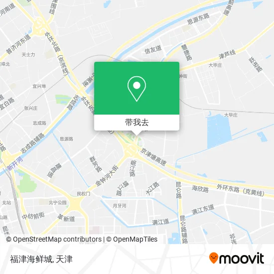 福津海鲜城地图