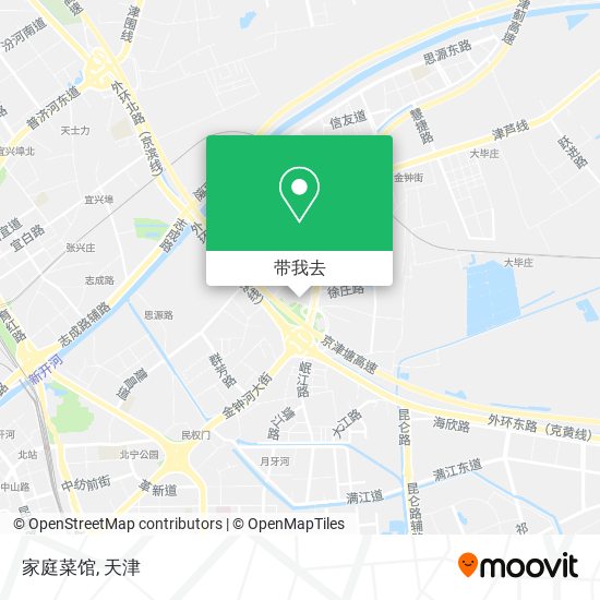 家庭菜馆地图