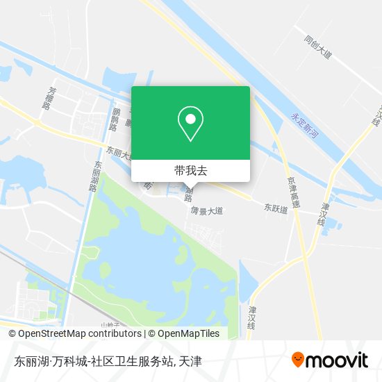 东丽湖·万科城-社区卫生服务站地图