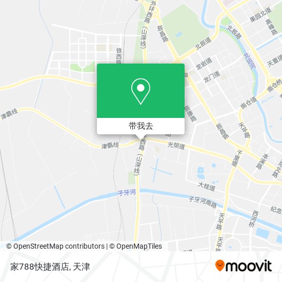 家788快捷酒店地图