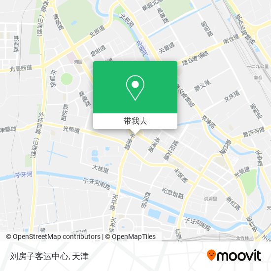 刘房子客运中心地图